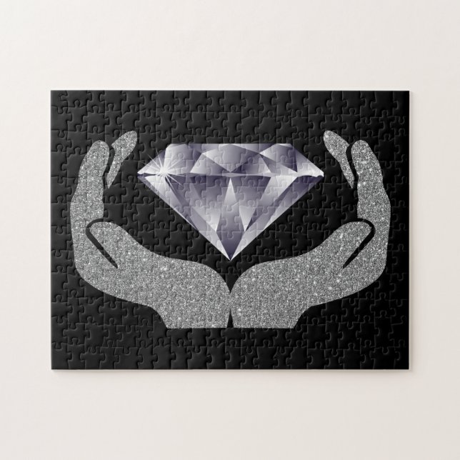 Diamond Hands Jigsaw Puzzle (Horizontal)
