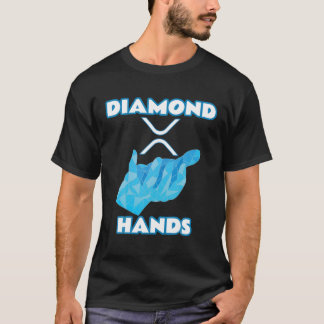 Diamond Hands | Ripple XRP Crypto Cryptocurrency T-Shirt