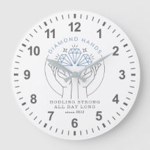 Diamond Hands Stock & Crypto Trader Funny Hodl