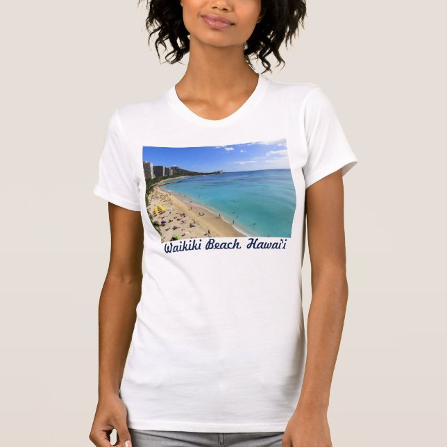 Diamond Head and Waikiki T-Shirt (Front)