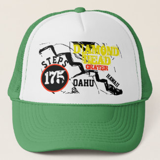 DIAMOND HEAD CRATER TRUCKER HAT