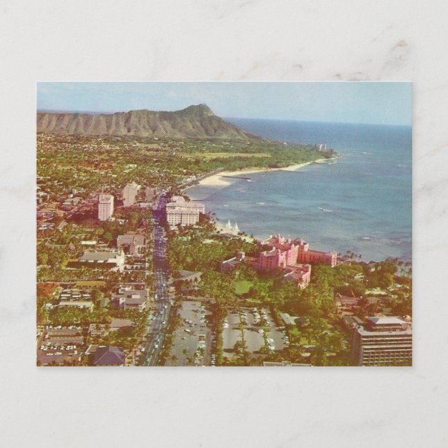 Diamond Head Hawaii Postcard (Front)