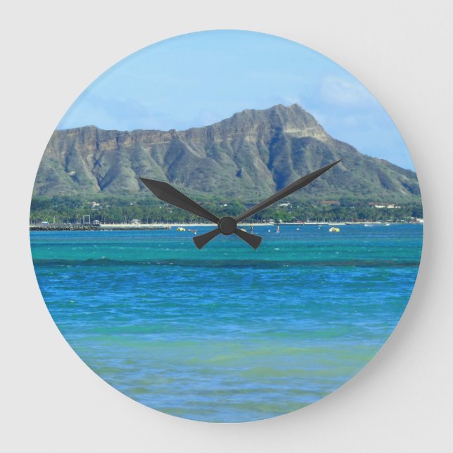 Diamond Head Large Clock (Front)