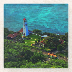 Diamond Head Lighthouse #1 Coaster