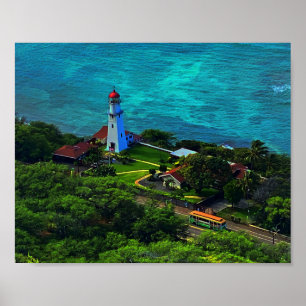 Diamond Head Lighthouse #1 Poster