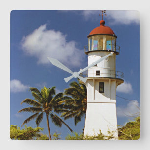 Diamond Head Lighthouse, O'ahu, Hawai'i  Clock