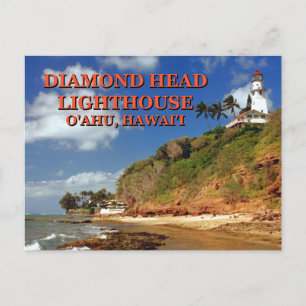 Diamond Head Lighthouse, O'ahu, Hawai'i Postcard