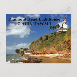 Diamond Head Lighthouse, O'ahu, Hawai'i Postcard