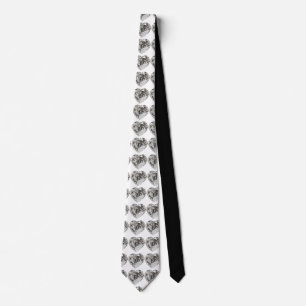 Diamond Heart Tie