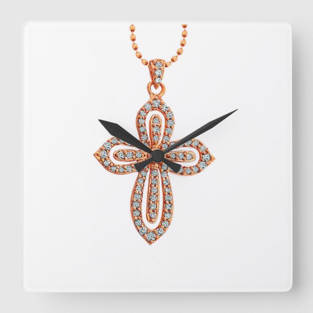 Diamond image for Square-Wall-Clock Square Wall Clock (Front)