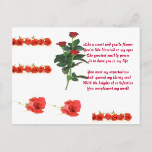 Diamond in my eyes postcard