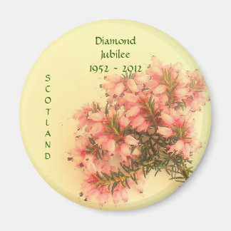 Diamond Jubilee 1952 - 2012 Scotland Magnet