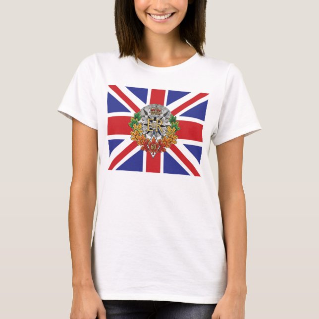 Diamond Jubilee 60 Year Celebration T-shirts (Front)