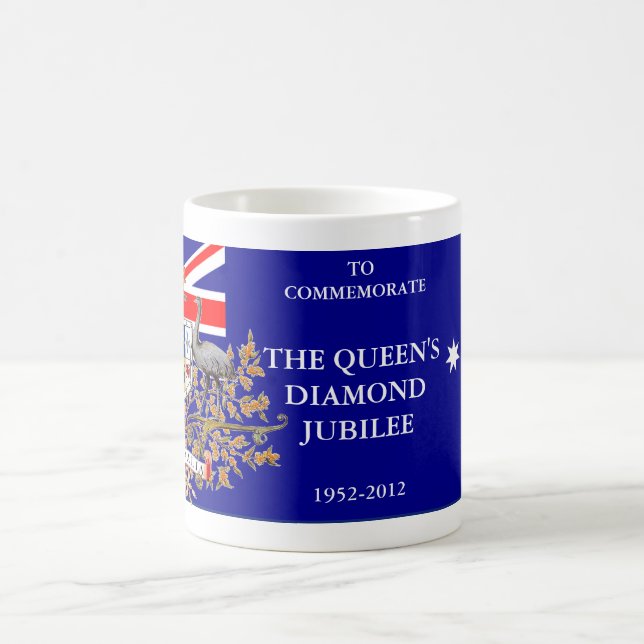 Diamond Jubilee Australia Coffee Mug (Center)