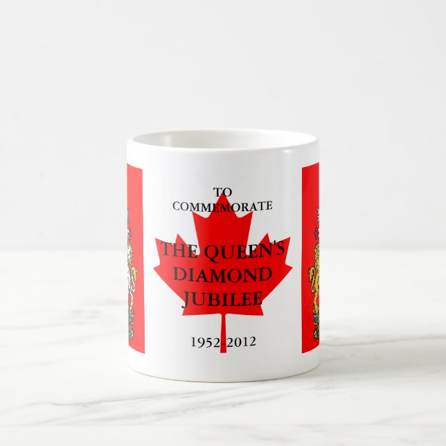Diamond Jubilee Canada Coffee Mug (Center)