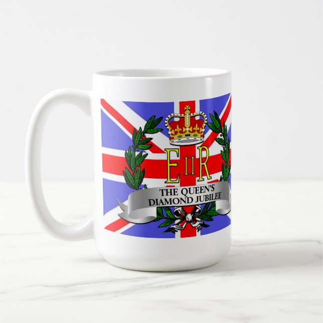 Diamond Jubilee Coffee Mug (Left)
