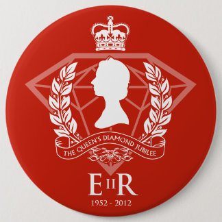Diamond Jubilee Commemorative Button