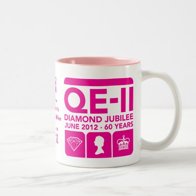 Diamond Jubilee Commemorative Mug (Right)