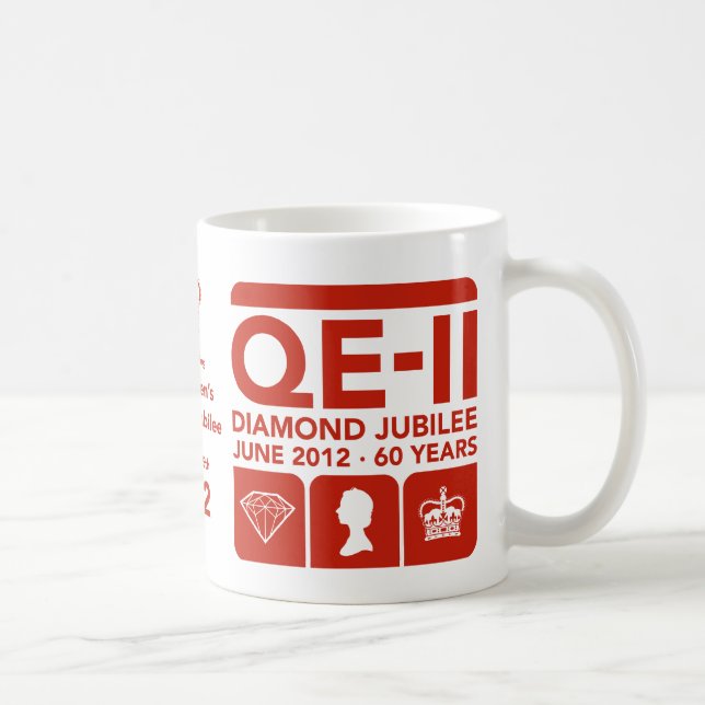 Diamond Jubilee Commemorative Mug (Right)