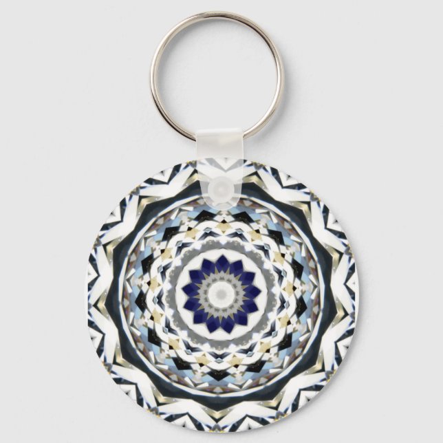 Diamond Kaleidoscope Key Ring (Front)