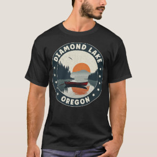 Diamond Lake Oregon Sunset T-Shirt