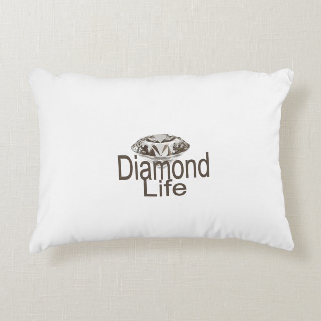 Diamond Life  Decorative Cushion (Front)