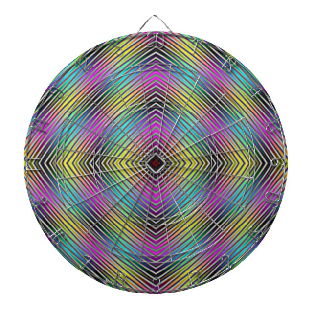Diamond lines Dartboard (Front)