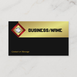 Diamond Logo Business CardGold Card
