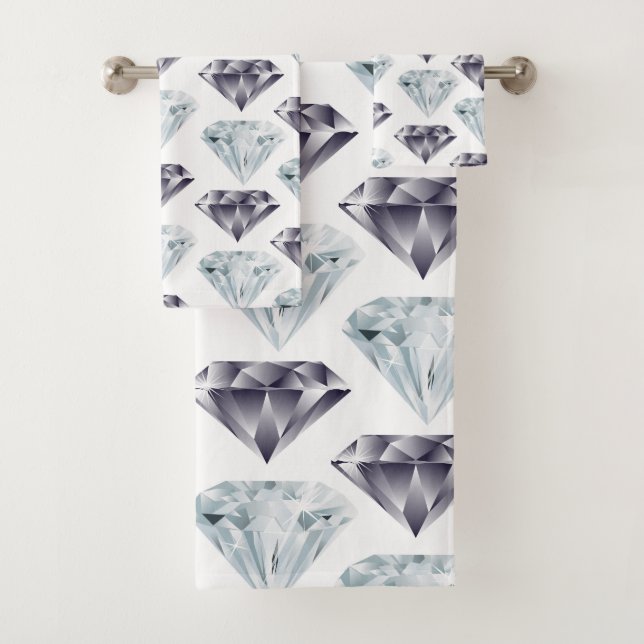 Diamond Luxury Towel Set (Insitu)