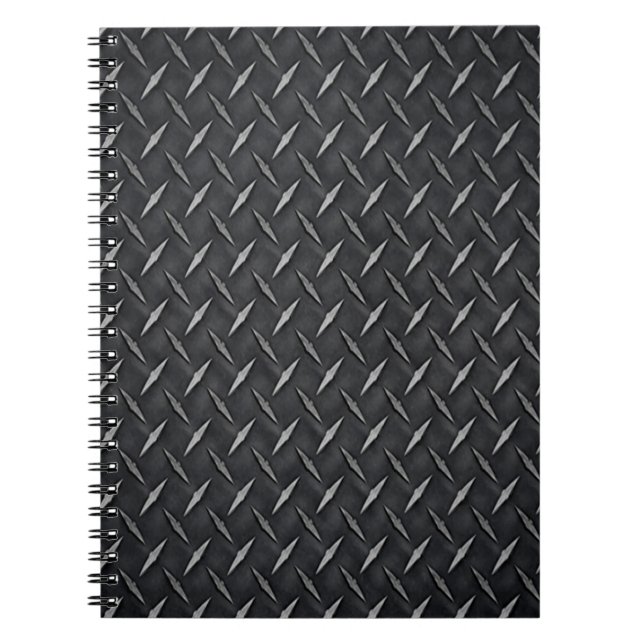Diamond Metal Plate Notebook (Front)