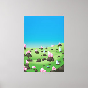 Diamond Mine Canvas Print