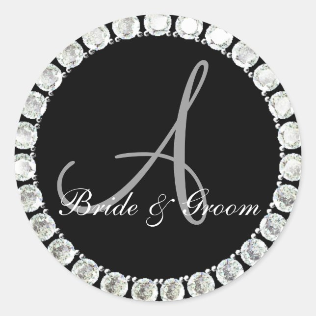 Diamond monogram A customisable seal (Front)