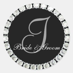 Diamond monogram I customisable seal