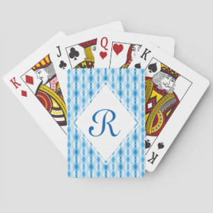 Diamond Monogram Playing Cards