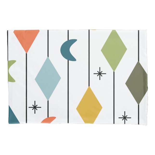 Diamond Moons  Pillowcase (Front)