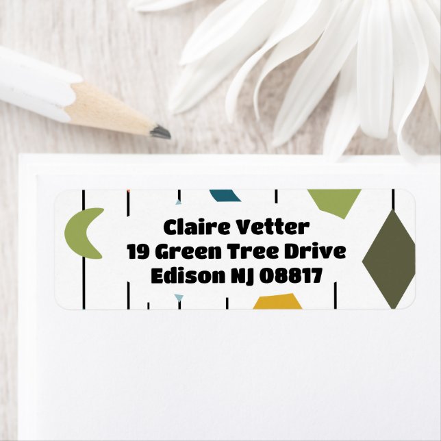 Diamond Moons Return Address Label (Insitu)