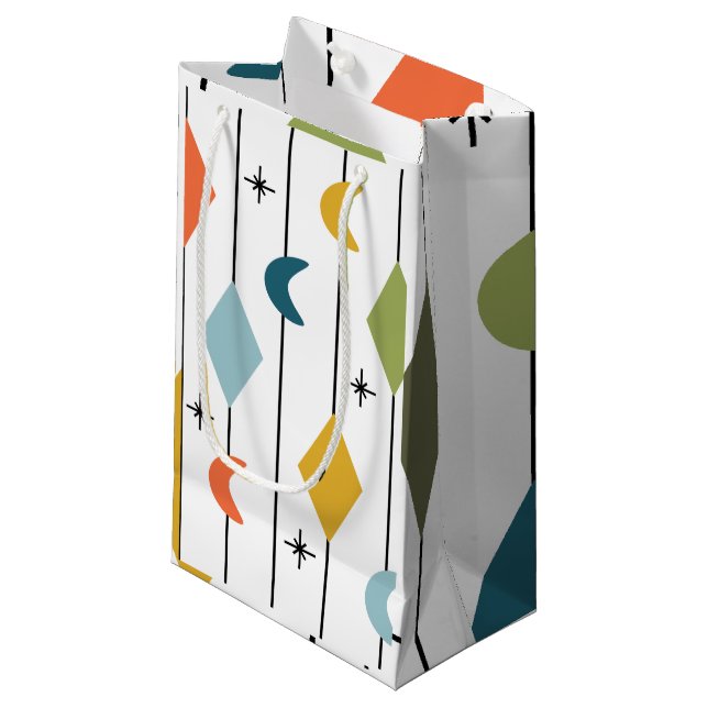 Diamond Moons  Small Gift Bag (Front Angled)