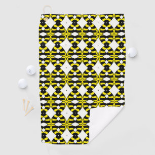 Diamond Mosaic Golf Towel