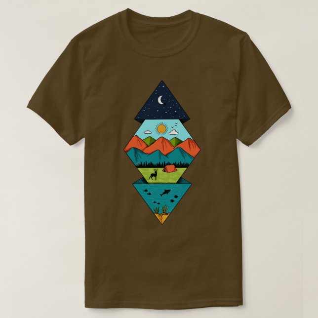 Diamond Nature T-Shirt (Design Front)