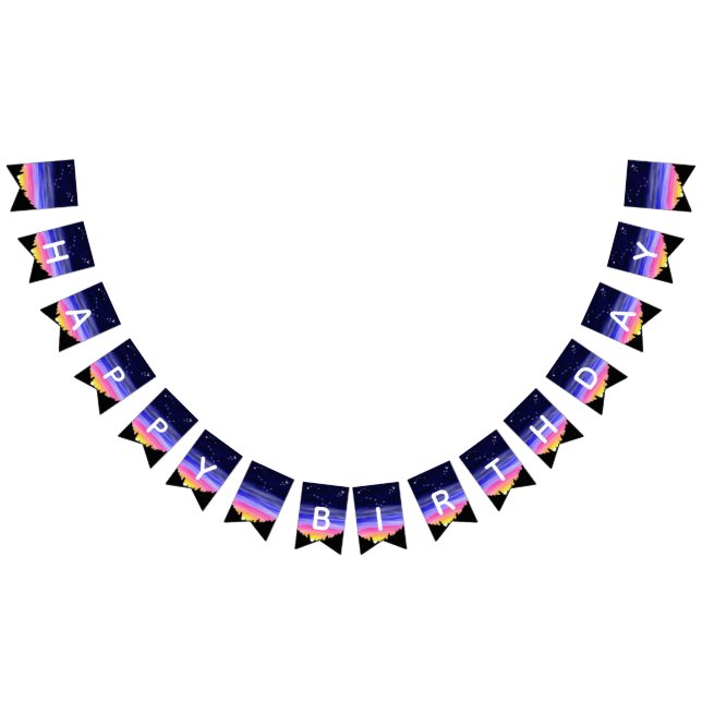 Diamond Night Bunting Flags (All)