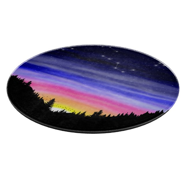 Diamond Night Cutting Board (Corner)