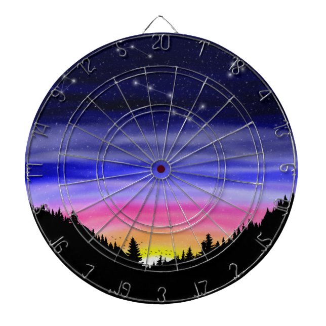 Diamond Night Dartboard (Front)
