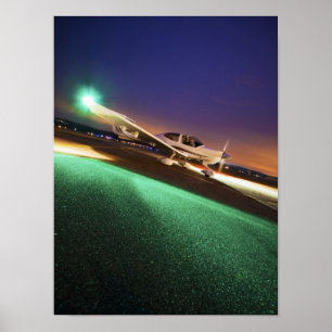 Diamond Night Flight Poster
