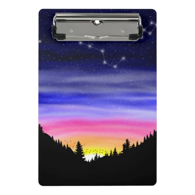 Diamond Night Mini Clipboard (Front)