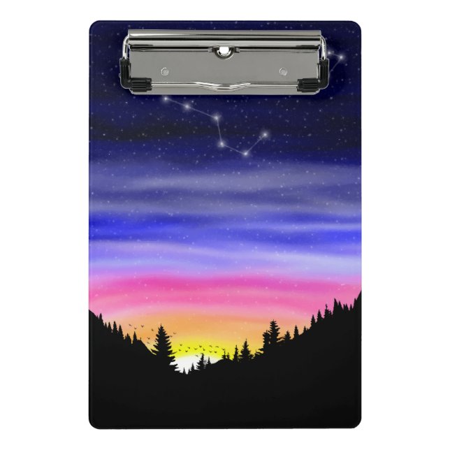 Diamond Night Mini Clipboard (Front)