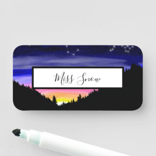 Diamond Night Name Tag