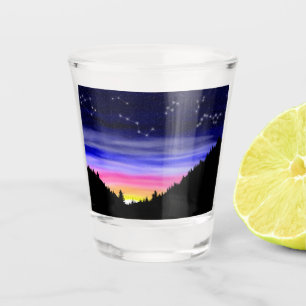 Diamond Night Shot Glass