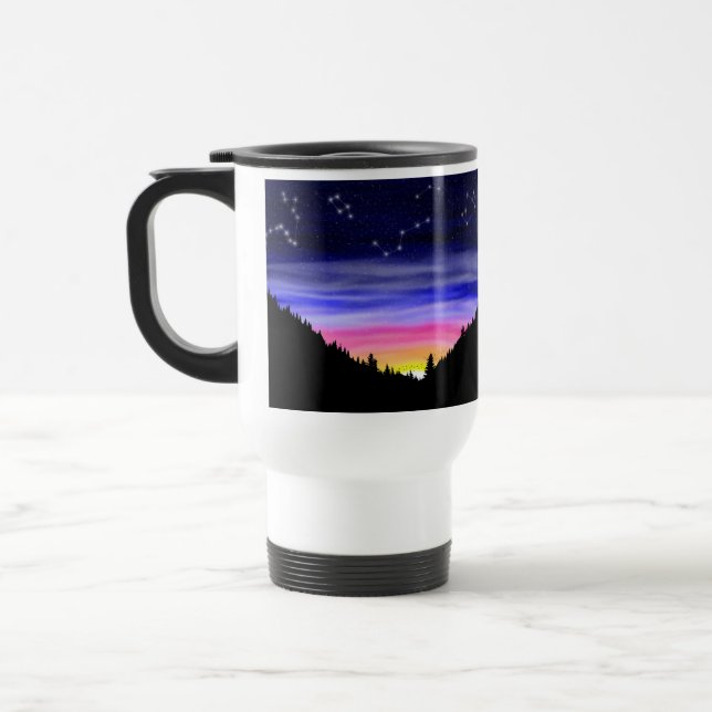 Diamond Night Travel Mug (Left)