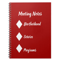 Diamond Notebook | Mahogany Vida