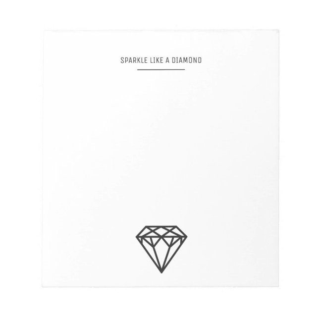 Diamond Notepad (Front)